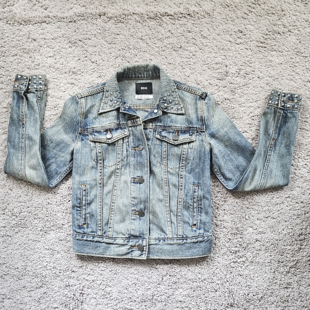 Studded Denim Jacket
